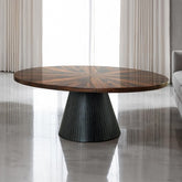 Surdal Oval Coffe Table Model Fm44005Bk-Co-Table By Furniture Of America